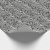 Weihnachtssilber Geschenkpapier (Ecke)