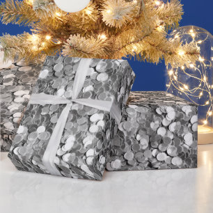 Weihnachtssilber Geschenkpapier