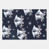 Weihnachtssilber Geschenkpapier Set (Vorderseite 2)