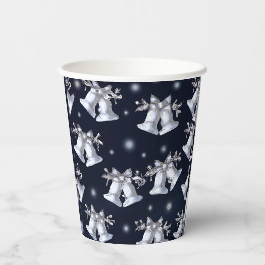 Weihnachtssilber Pappbecher (Rückseite)