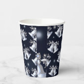 Weihnachtssilber Pappbecher (Links)