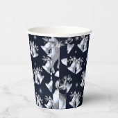 Weihnachtssilber Pappbecher (Rechts)