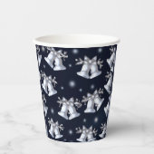 Weihnachtssilber Pappbecher (Vorderseite)