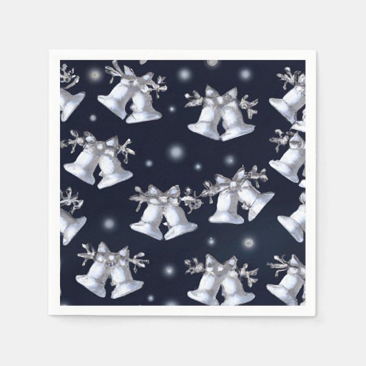 Weihnachtssilber Serviette (Vorderseite)