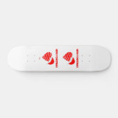 Weihnachtsskateboard Skateboard (Horizontal)