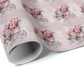 Weihnachtssleigh mit Geschenkpapier (Rolleneckpunkt)