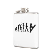 Weihnachtssnowboard-Evolution Snowboarding Flachmann (Links)