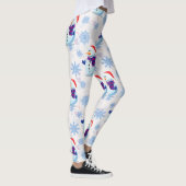 Weihnachtssnowman Surface Pattern Leggings (Rechts)