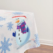 Weihnachtssnowman Surface Pattern Tischdecke (Beispiel)