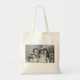 Weihnachtssnowman-Tasche Tragetasche