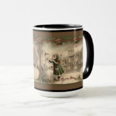 Weihnachtssnowman-Tasse Tasse (VorderseiteRechts)