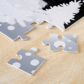 Weihnachtssnowy-Märchen-Fantasie-Waldwinter Puzzle (Seite)