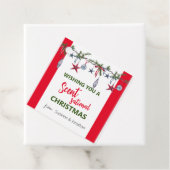 Weihnachtssoap Candle Scentsational Geschenkanhänger (Beispiel)