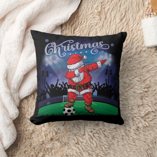 Weihnachtssoccer Kissen (Decke)