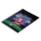 Weihnachtssoccer Notizblock (Linke Seite)