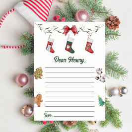 Weihnachtssock Geburtstagskapsel Dankeskarte