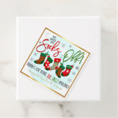 Weihnachtssockchen Geschenkanhänger (Beispiel)