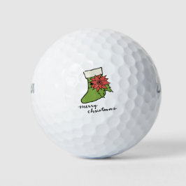 Weihnachtssocke Golfball
