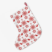 Weihnachtssocken Großer Weihnachtsstrumpf (Rückseite (Hängend))