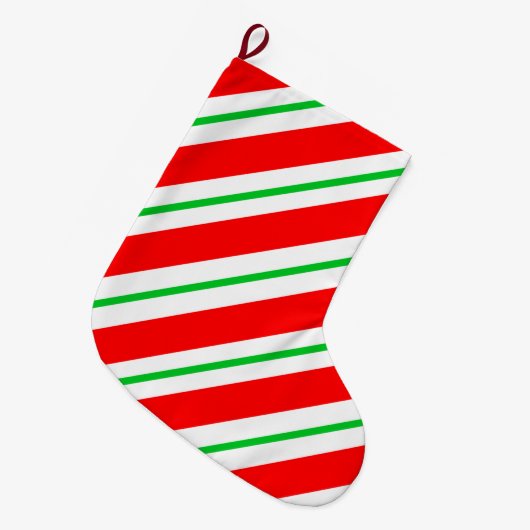 Weihnachtssocken Großer Weihnachtsstrumpf (Vorderansicht (hängend))