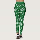 Weihnachtssocken nach Maß Leggings (Rückseite)