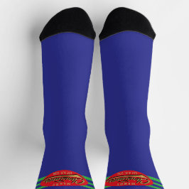 Weihnachtssocken Retro Socken