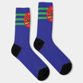 Weihnachtssocken Retro Socken (Rechts)