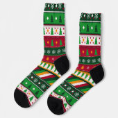 Weihnachtssocken Socken (Linkes Detail)