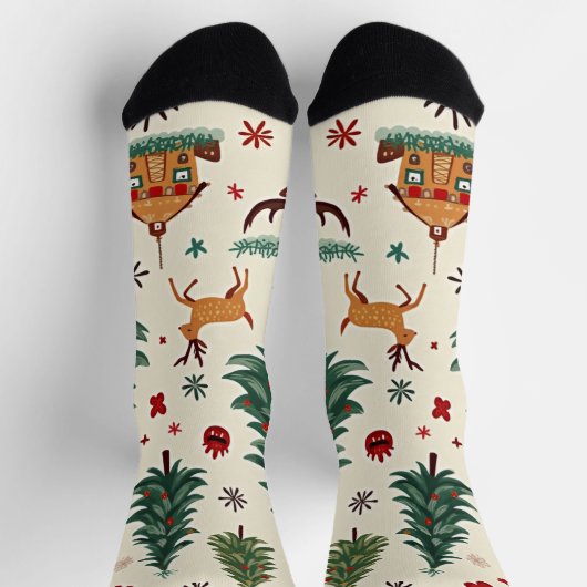 Weihnachtssocken Socken (Oben)