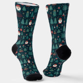Weihnachtssocken Socken (Gewinkelt)