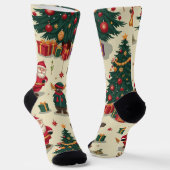 Weihnachtssocken Socken (Gewinkelt)