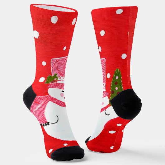 Weihnachtssocken Socken (Gewinkelt)