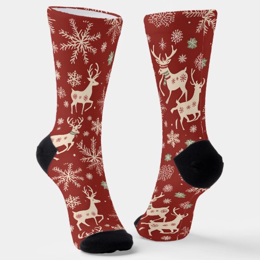 Weihnachtssocken Socken (Gewinkelt)