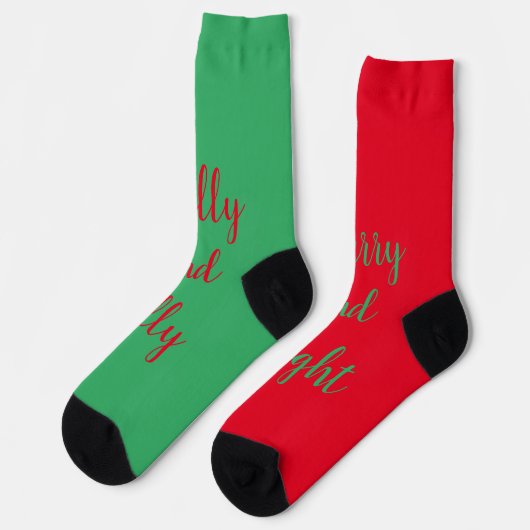 Weihnachtssocken Socken (Linkes Detail)