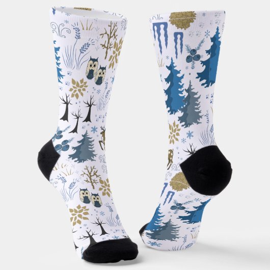 Weihnachtssocken Socken (Gewinkelt)