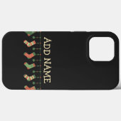 Weihnachtssocken - Strümpfe der Saison geben Namen Case-Mate iPhone Hülle (Rückseite (Horizontal))