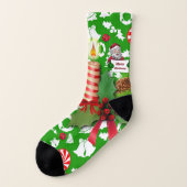 Weihnachtssocken, Weihnachten Socken (Links - Außen)
