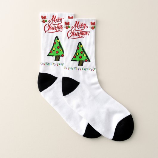 Weihnachtssocken, Weihnachtsbaum Socken (Paar)
