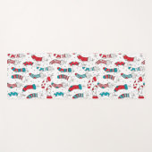Weihnachtssocken Yogamatte (Vorderseite (Horizontal))