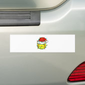 WeihnachtsSoftball Autoaufkleber (Auf Auto)