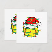 WeihnachtsSoftball Einladung (Vorne/Hinten)