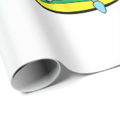 WeihnachtsSoftball Geschenkpapier (Rolleneckpunkt)