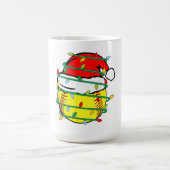 WeihnachtsSoftball Kaffeetasse (Mittel)