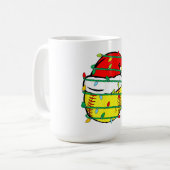 WeihnachtsSoftball Kaffeetasse (Vorderseite Links)