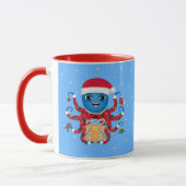 Weihnachtssoktopus-Tasse Tasse (Links)
