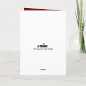 WeihnachtsSonderlieferung Feiertagskarte (Rückseite)