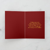 WeihnachtsSonderlieferung Feiertagskarte (Innenseite)