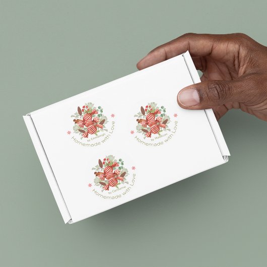 Weihnachtssongs Eigenhändige Liebe Food Etiketten