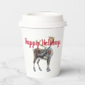 Weihnachtssoose mit individualisierbarer pappbecher (Rückseite)