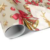 WeihnachtsSparkassenpapier Geschenkpapier (Rolleneckpunkt)